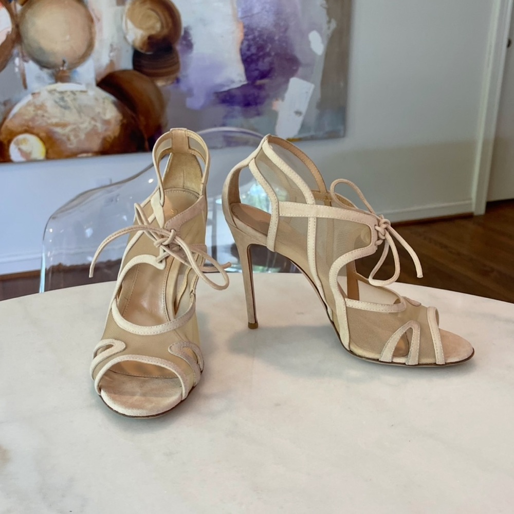 Gianvito Rossi Lace Up Sandals - Picture 3 of 13
